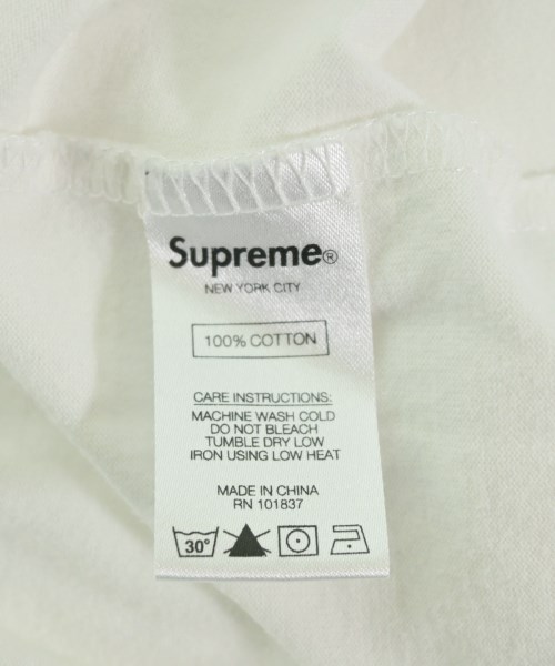 Supreme（シュプリーム）Tシャツ・カットソー 白 サイズ:M メンズ/2200723039044