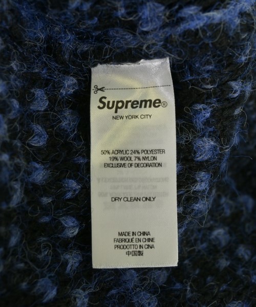 Supreme（シュプリーム）ニット・セーター 青 サイズ:S メンズ/2200723046011