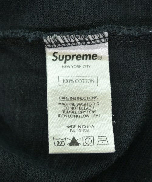 Supreme（シュプリーム）Tシャツ・カットソー 黒 サイズ:M メンズ/2200723086031