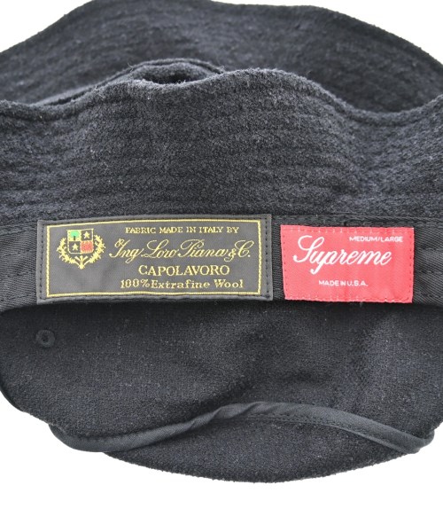 Supreme（シュプリーム）ハット 黒 サイズ:M/L メンズ/2200723275015