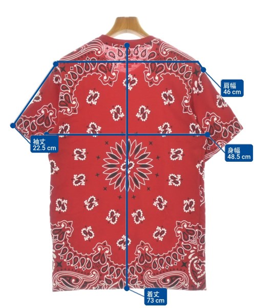 Supreme（シュプリーム）Tシャツ・カットソー 赤 サイズ:M メンズ/2200723300052