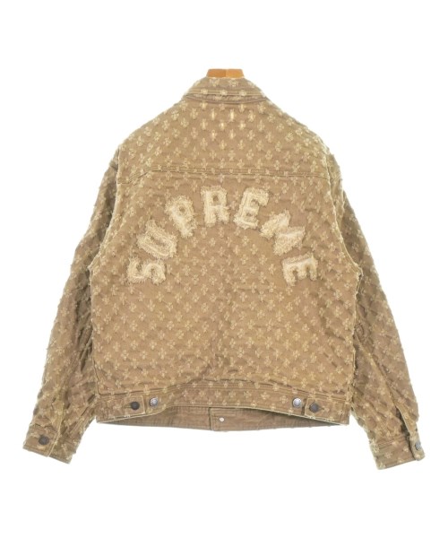 Supreme（シュプリーム）デニムジャケット ベージュ サイズ:M メンズ/2200723810049