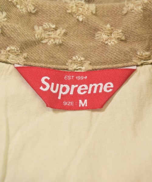 Supreme（シュプリーム）デニムジャケット ベージュ サイズ:M メンズ/2200723810049