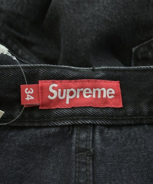 Supreme（シュプリーム）デニムパンツ 黒 サイズ:34(XL位) メンズ/2200723930013