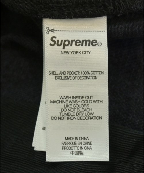 Supreme（シュプリーム）デニムパンツ 黒 サイズ:34(XL位) メンズ/2200723930013