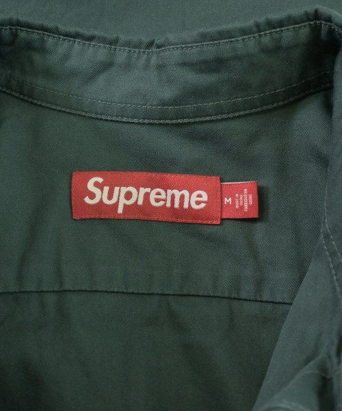 Supreme（シュプリーム）カジュアルシャツ 緑 サイズ:M メンズ/2200717014064