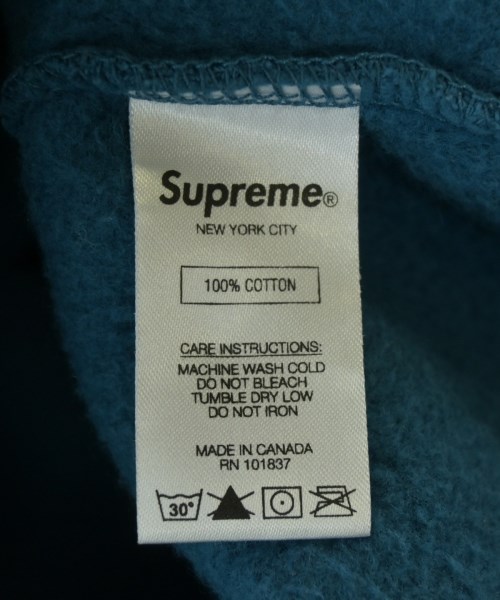 Supreme（シュプリーム）パーカー 青 サイズ:S メンズ/2200724055012