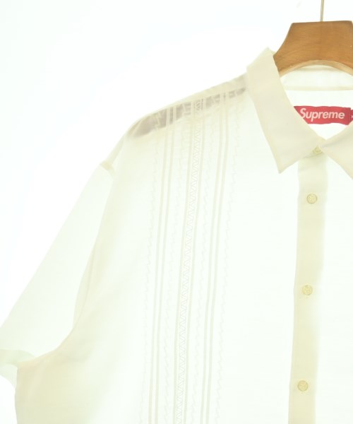 Supreme（シュプリーム）カジュアルシャツ 白 サイズ:XL メンズ/2200724173037
