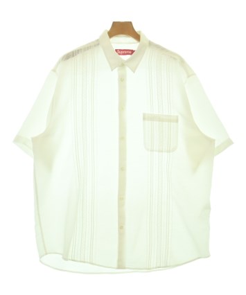 Supreme（シュプリーム）カジュアルシャツ 白 サイズ:XL メンズ