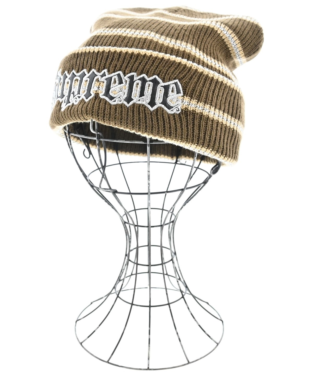 Supreme（シュプリーム）ニットキャップ・ビーニー 茶 サイズ:- メンズ