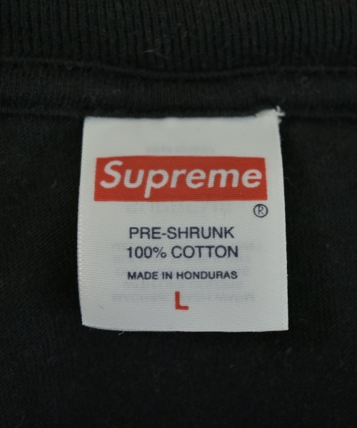 Supreme（シュプリーム）Tシャツ・カットソー 黒 サイズ:L メンズ/2200724561032