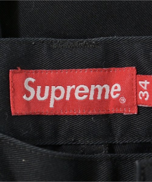 Supreme（シュプリーム）ショートパンツ 黒 サイズ:34(XL位) メンズ/2200720708011