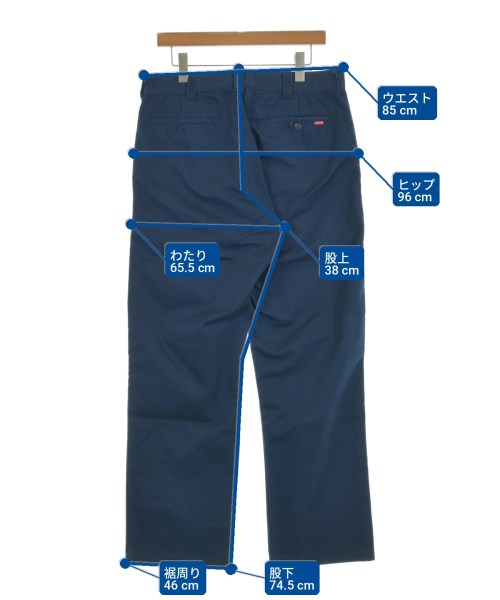 Supreme（シュプリーム）チノパン 紺 サイズ:32(L位) メンズ/2200720708035