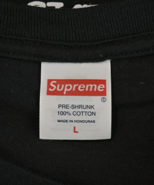 Supreme（シュプリーム）Tシャツ・カットソー 黒 サイズ:L メンズ/2200724786022