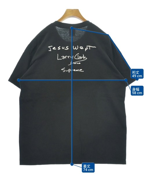 Supreme（シュプリーム）Tシャツ・カットソー 黒 サイズ:L メンズ/2200724786022
