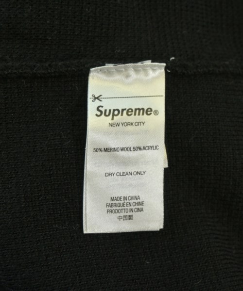 Supreme（シュプリーム）カーディガン 黒 サイズ:L メンズ/2200724818013