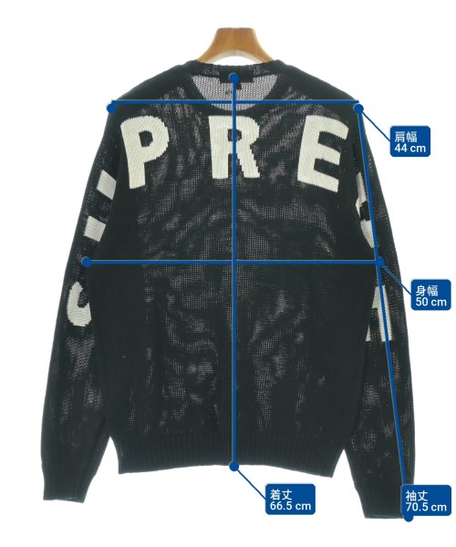 Supreme（シュプリーム）ニット・セーター 黒 サイズ:M メンズ/2200724818020