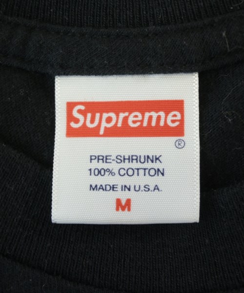 Supreme（シュプリーム）Tシャツ・カットソー 黒 サイズ:M メンズ/2200724818068