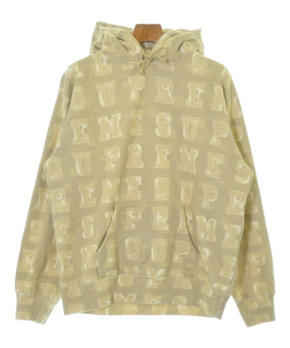 Supreme（シュプリーム）パーカー ベージュ サイズ:M メンズ