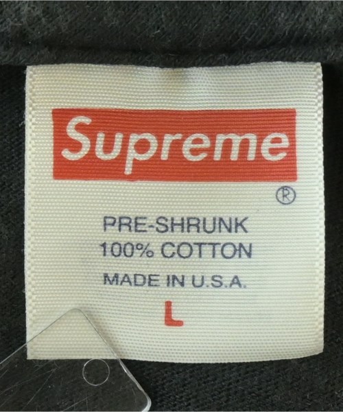 Supreme（シュプリーム）Tシャツ・カットソー 黒 サイズ:L メンズ/2200724989065
