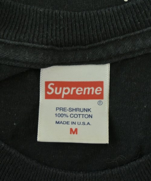Supreme（シュプリーム）Tシャツ・カットソー 黒 サイズ:M メンズ/2200724989072