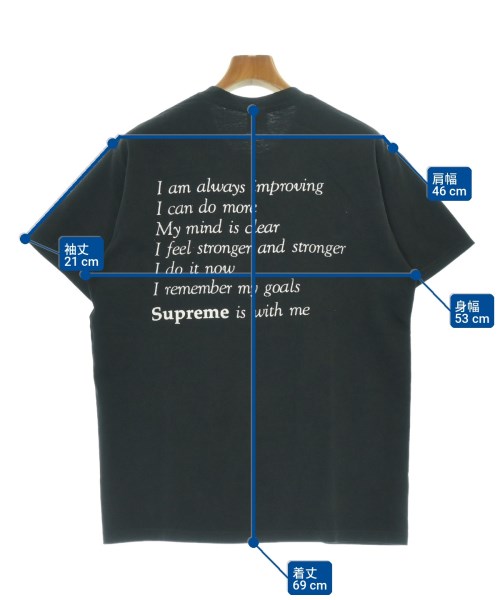 Supreme（シュプリーム）Tシャツ・カットソー 黒 サイズ:M メンズ/2200724989072