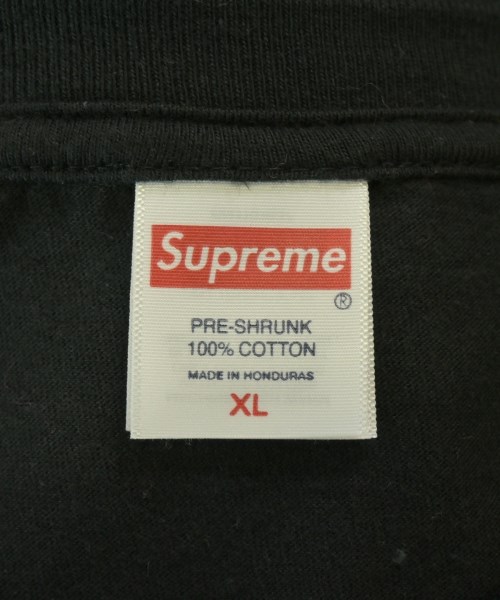 Supreme（シュプリーム）Tシャツ・カットソー 黒 サイズ:XL メンズ/2200725083052