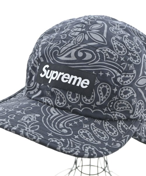 Supreme（シュプリーム）キャップ 紺 サイズ:- メンズ/2200725083083