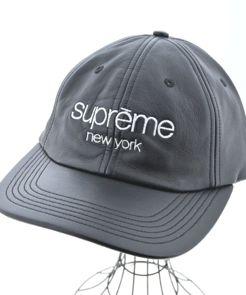 Supreme（シュプリーム）キャップ 黒 サイズ:- メンズ/2200725083090