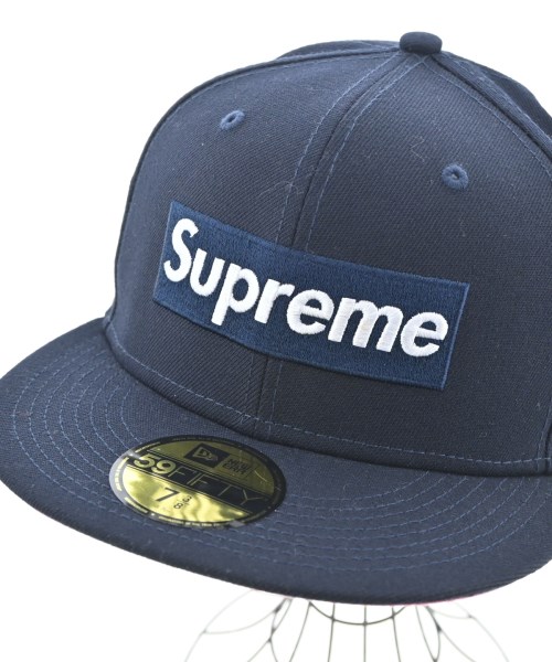 Supreme（シュプリーム）キャップ 紺 サイズ:58.7cm メンズ/2200725361051
