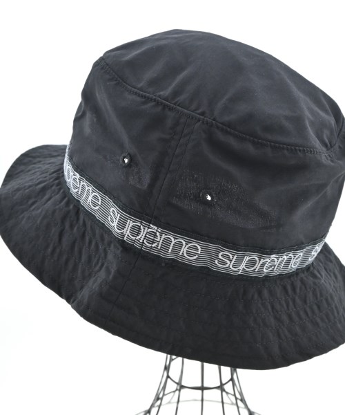 Supreme（シュプリーム）ハット 黒 サイズ:S/M メンズ/2200725361082