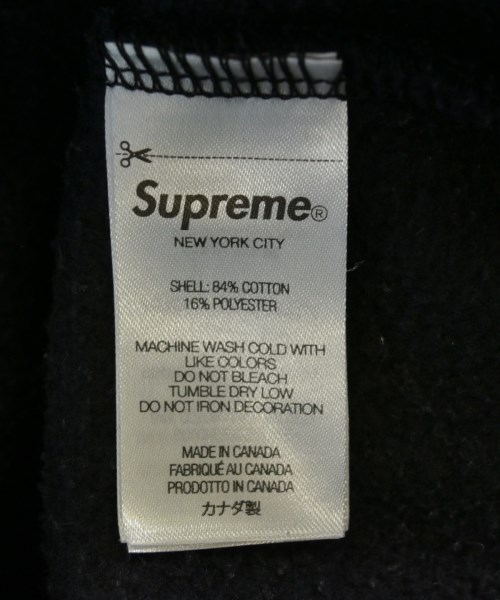 Supreme（シュプリーム）パーカー 黒 サイズ:L メンズ/2200725456061