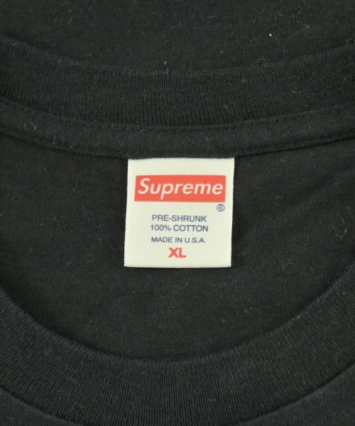 Supreme（シュプリーム）Tシャツ・カットソー 黒 サイズ:XL メンズ/2200725479015