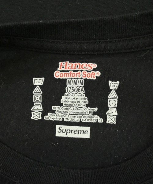 Supreme（シュプリーム）Tシャツ・カットソー 黒 サイズ:M メンズ/2200725502010