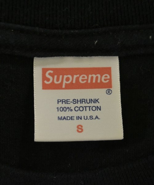 Supreme（シュプリーム）Tシャツ・カットソー 黒 サイズ:S メンズ/2200722766095