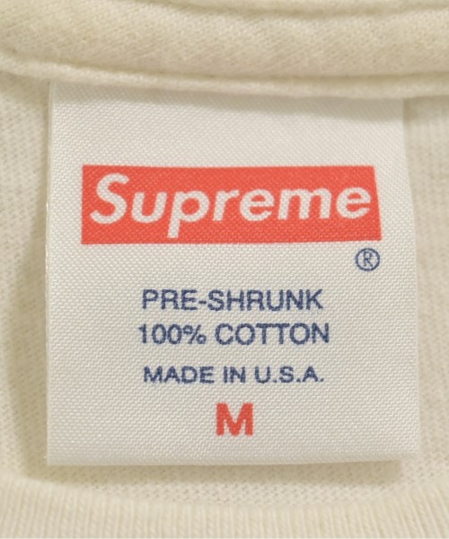 Supreme（シュプリーム）Tシャツ・カットソー 白 サイズ:M メンズ/2200722766132