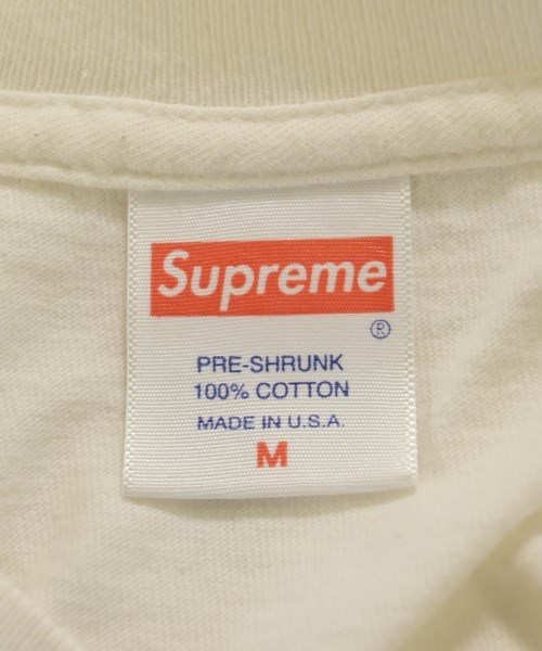 Supreme（シュプリーム）Tシャツ・カットソー 白 サイズ:M メンズ/2200722766156