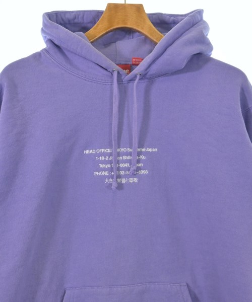 Supreme（シュプリーム）パーカー 紫 サイズ:L メンズ/2200722766163