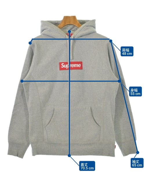 Supreme（シュプリーム）パーカー グレー サイズ:M メンズ/2200722766170