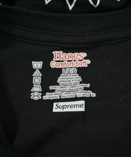 Supreme（シュプリーム）Tシャツ・カットソー 黒 サイズ:L メンズ/2200725569235