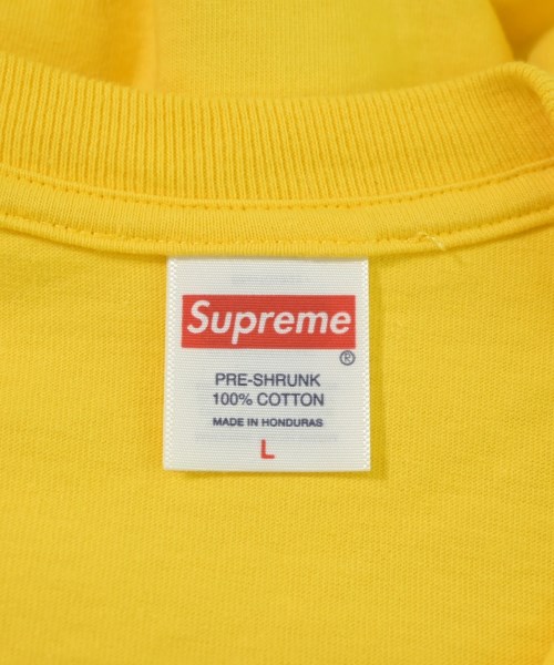Supreme（シュプリーム）Tシャツ・カットソー 黄 サイズ:L メンズ/2200726033032