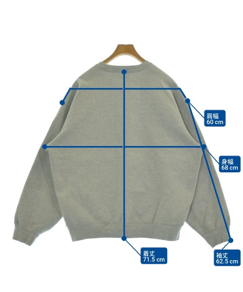 Supreme（シュプリーム）スウェット グレー サイズ:XL メンズ/2200726704017