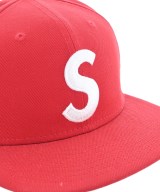 Supreme（シュプリーム）キャップ 赤 サイズ:61.5cm メンズ/2200726707056
