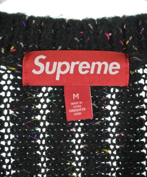 Supreme（シュプリーム）カーディガン 黒 サイズ:M メンズ/2200727082268
