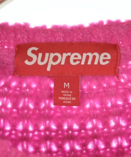 Supreme（シュプリーム）ニット・セーター ピンク サイズ:M メンズ/2200727082343