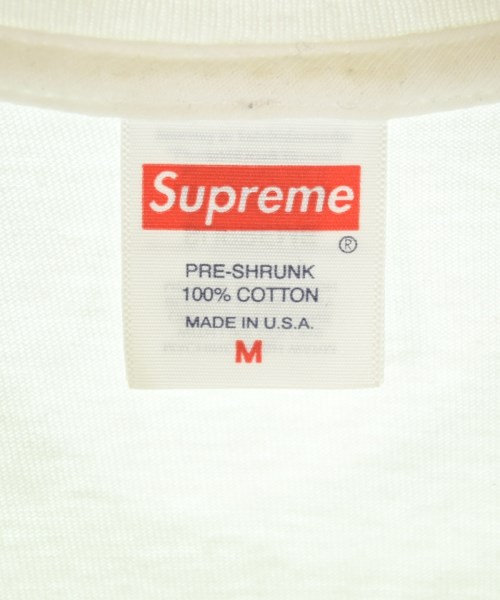Supreme（シュプリーム）Tシャツ・カットソー 白 サイズ:M メンズ/2200727082428