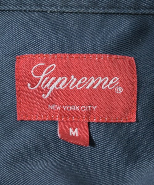 Supreme（シュプリーム）カジュアルシャツ 紺 サイズ:M メンズ/2200727223081