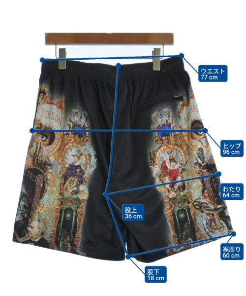 Supreme（シュプリーム）ショートパンツ 黒 サイズ:S メンズ/2200725848163