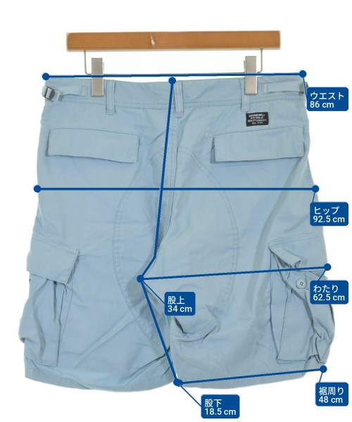 Supreme（シュプリーム）ショートパンツ 青 サイズ:32(L位) メンズ/2200726939105