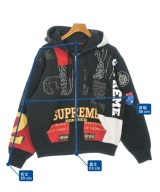 Supreme（シュプリーム）パーカー 黒 サイズ:S メンズ/2200727864031